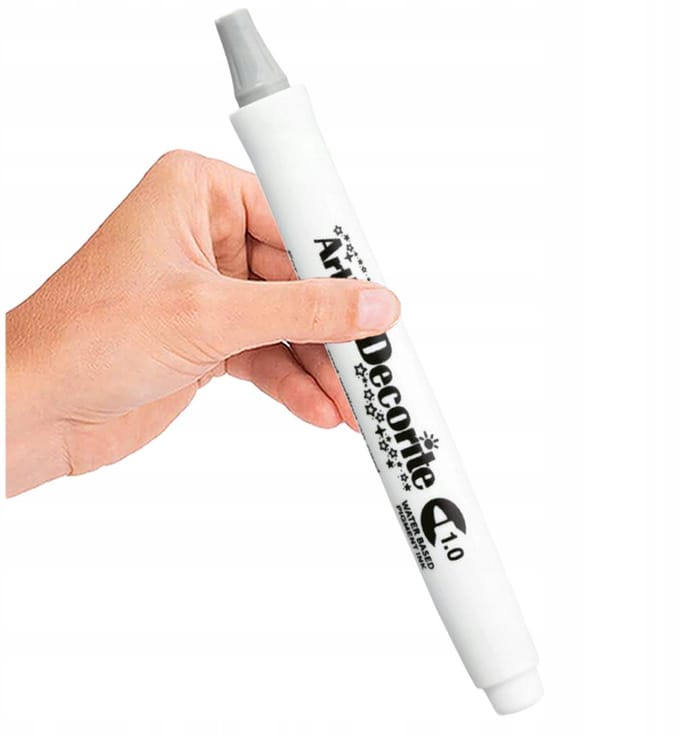 Toma Witte Permanente Marker - Duurzaam voor Decoratie & Schrijven