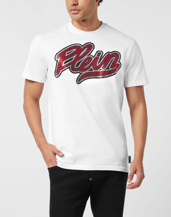 Round Neck T-Shirt Strass Signature