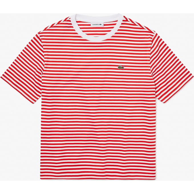 Lacoste - Maat 38 - Dames T-shirt - Corrida/White