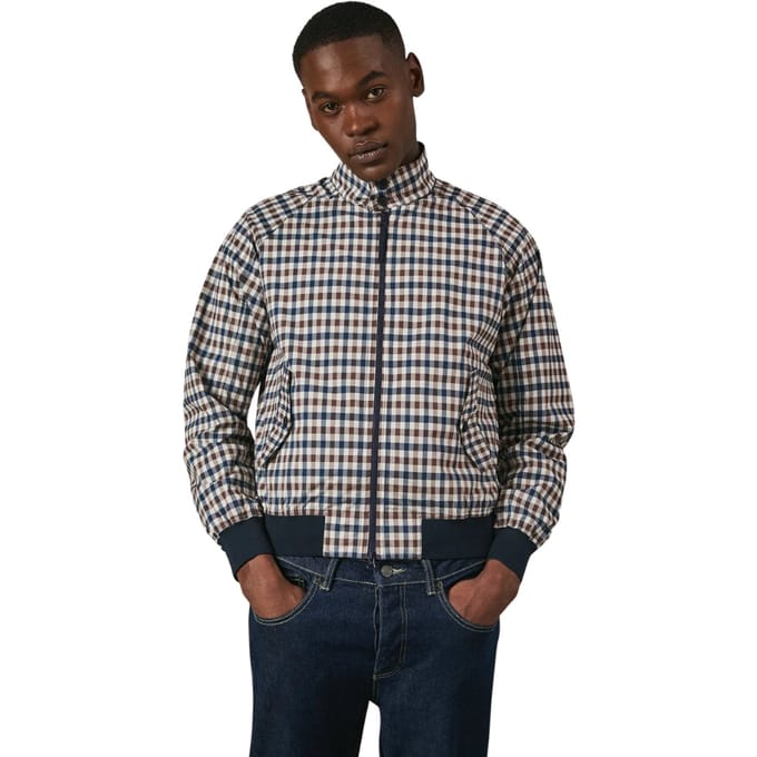 Aquascutum Active Stretch Club Check-jas