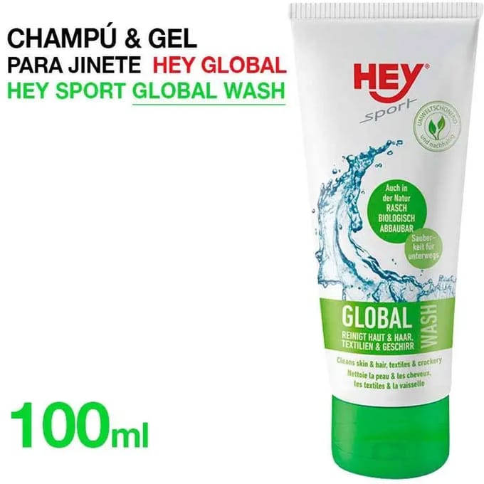 Shampoo voor Paard en Gel Effol Hey Global Rider