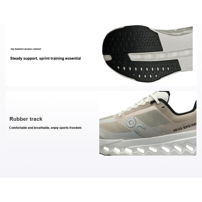 On Cloudsurfer Next 1 Fog | Ivory Maat: 37 | Hardloopschoenen Outlet | Dames | Beige