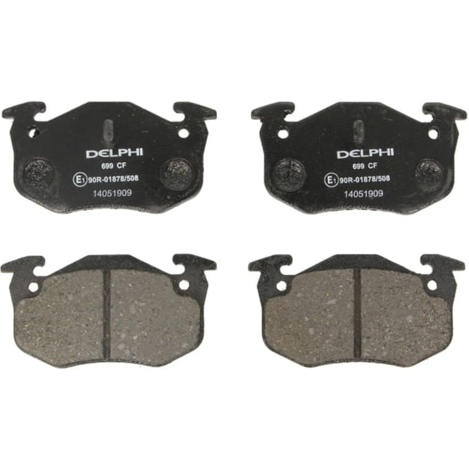Remblokset DELPHI LP699, achter