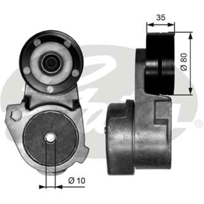 Riemspanner, V-riem FleetRunner GATES T38563