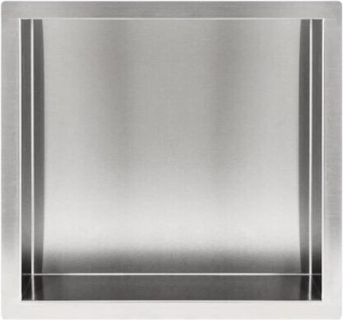 RVS Inbouwnis 30x30x10cm - Inbouwnis badkamer en Douche