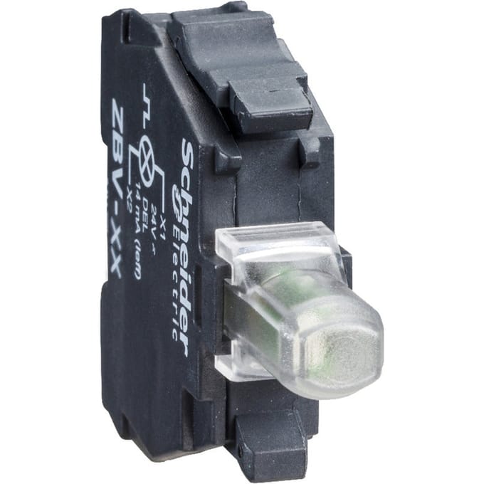 Schneider Electric Harmony XB4/XB5 LED Signaallichtmodule - ZBV18B1 [5 Stuks]