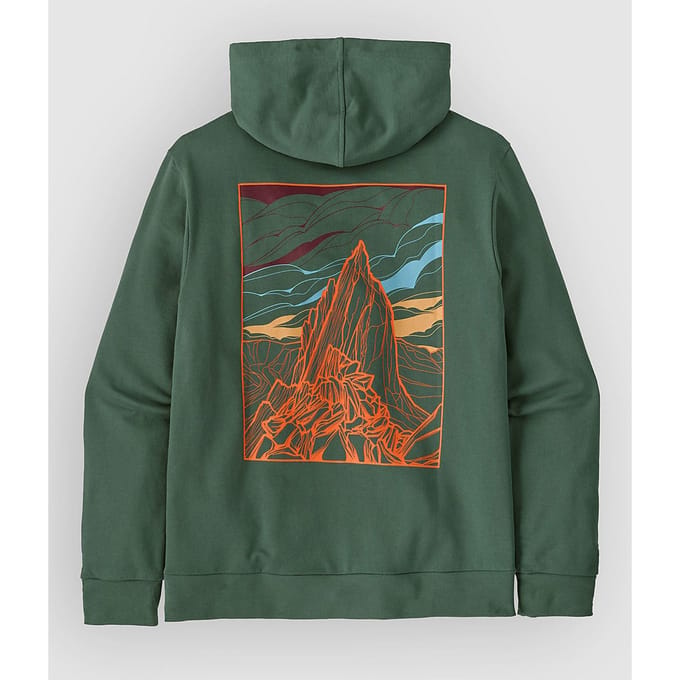 Patagonia Cloud Crag Daily Hoodie groen