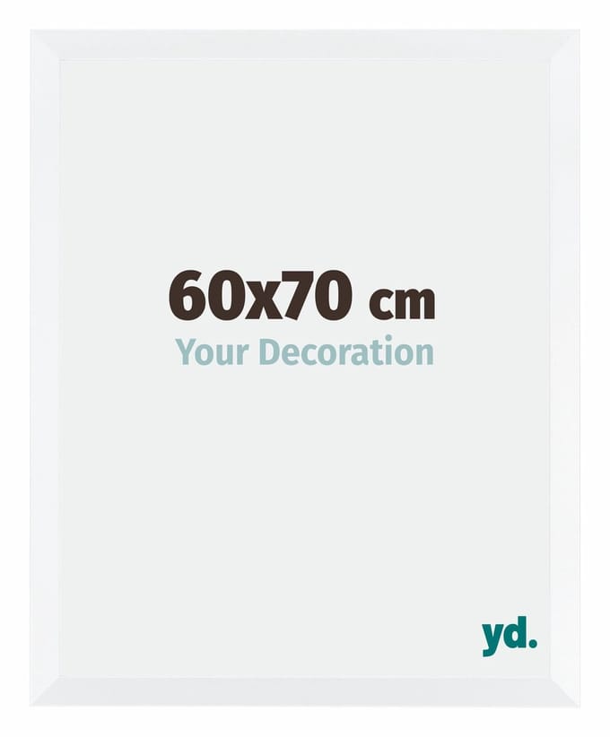 Your Decoration - Fotolijst 60x70 cm - MDF - Wit Mat - Catania