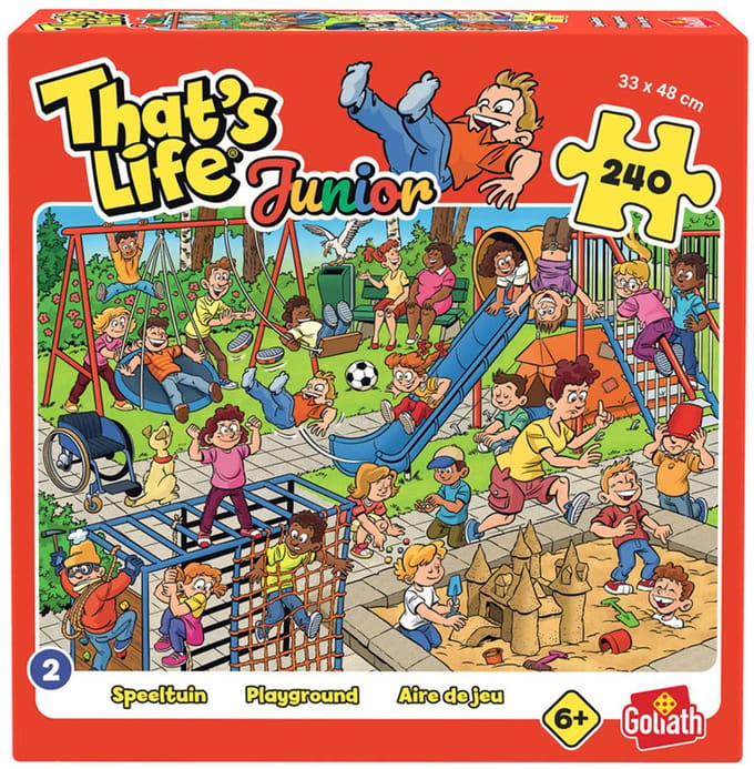 That's Life Junior | Nummer 2 | Speeltuin Puzzel | 240 stukjes | Vanaf 6 jaar
