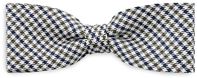 Sir Redman - Strikken - kinderstrik Lord Oxfordham - wit / blauw / bruin