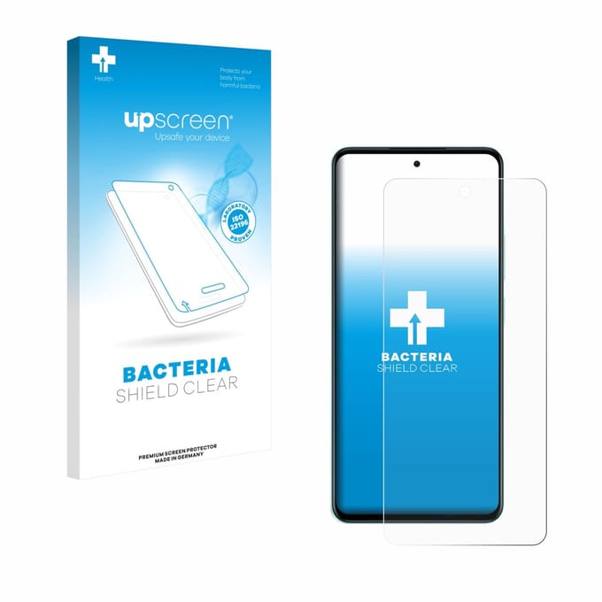 upscreen - Screenprotector voor Oppo A5 - Folie Beschermfolie transparant antibacterieel