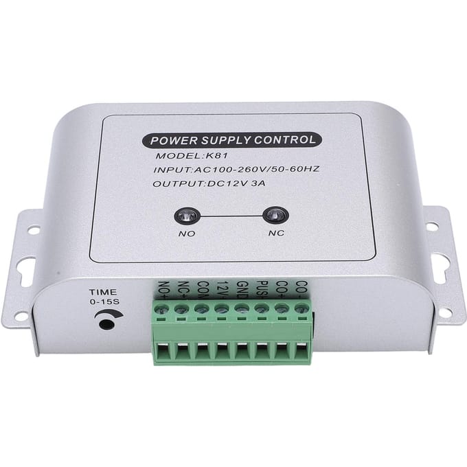 Contrôleur d'alimentation 12V 3A Électrique pour Interphone Sonnette Système d'Accès d'Entrée de Porte 100‑260V