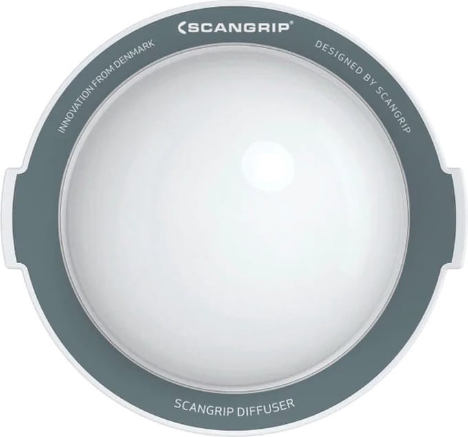 SCANGRIP Diffuser Cap Small - Voor Egale Lichtverdeling