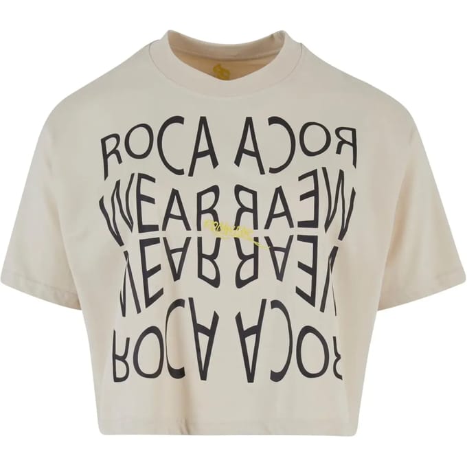 Rocawear - Backprint Crop top - XXL - Beige
