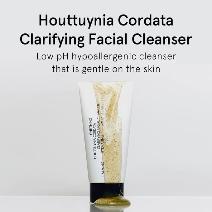 [ÉÉN DING] Houttuynia Cordata Verhelderende gezichtsreiniger 150 ml white