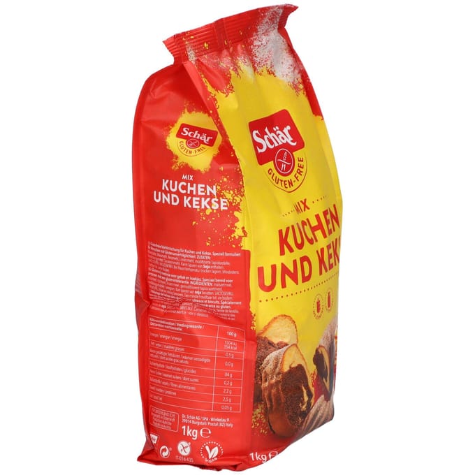 Mix voor cakes en gebak zonder gluten 1 Poeder