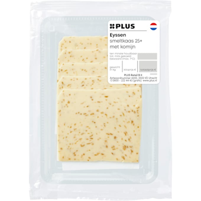 Smeltkaas komijn 25+ plakken