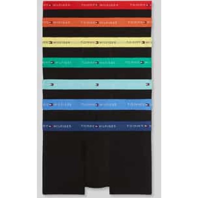 Tommy Hilfiger Repeat Logo Trunk Boxershorts Heren (7-pack)
