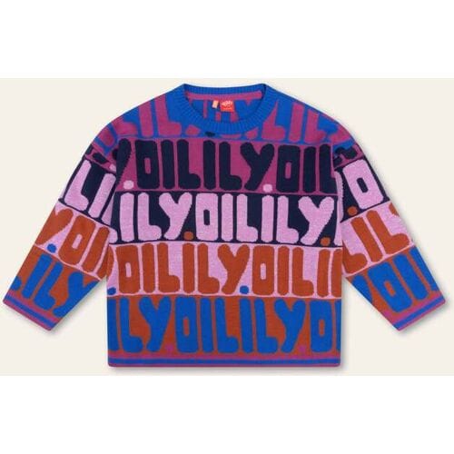 Oilily Kloud Trui- maat152/12yr Paars Impression