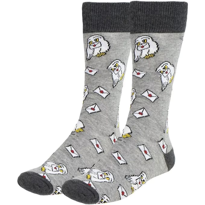 Harry Potter Sokken Dames Heren - 3 Paar - Maat 38/45 - One Size