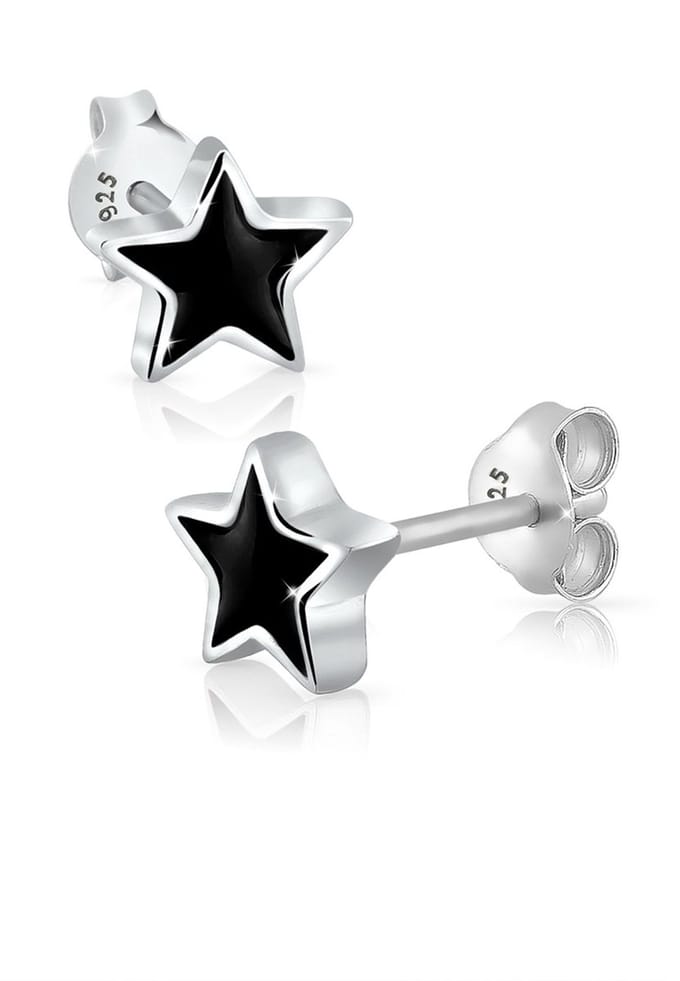 Elli - Oorbellen - Sterne Emaille Astro Trend Filigran 925 Silber - Dames