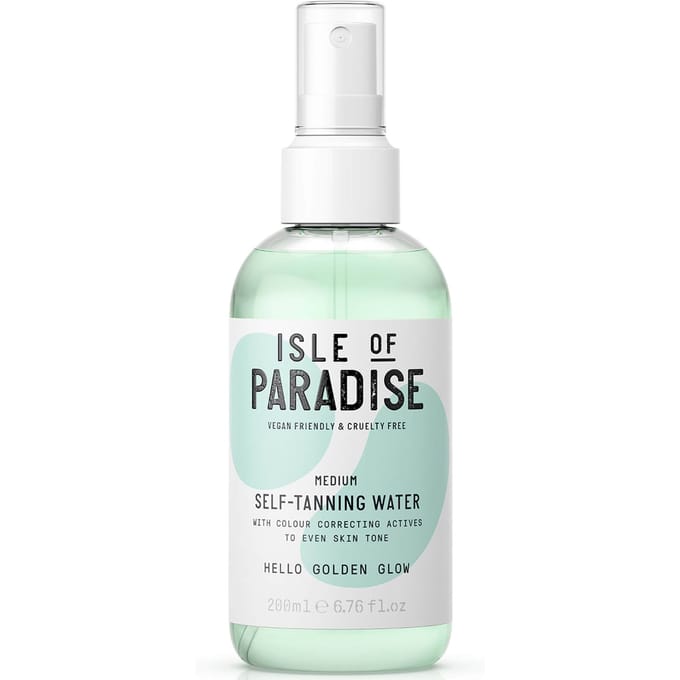 Isle of Paradise Self Tanning Water Green - Medium 200Ml