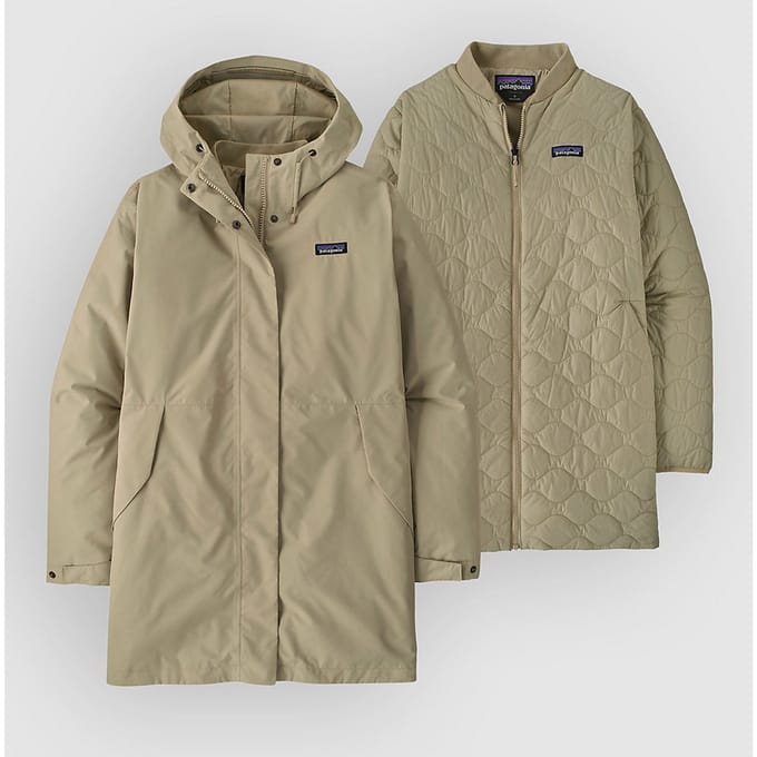 Patagonia Heyes Peak 3-In-1 Parka grijs