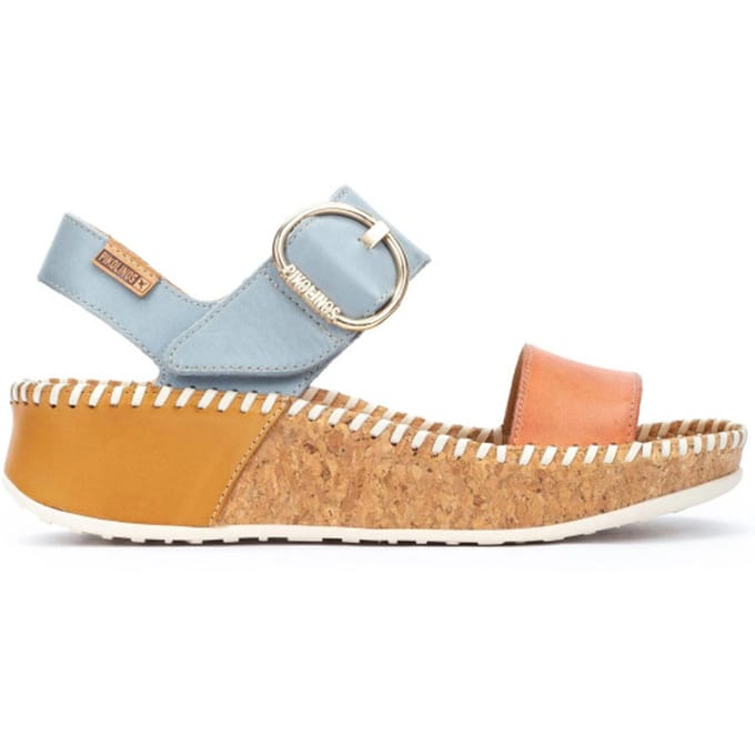 Pikolinos Marina - dames sandaal - Multikleur - maat 37 (EU) 4 (UK)