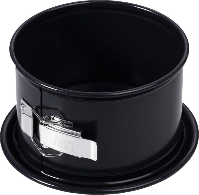 Springvorm Hoge Rand - Bakvorm Rond - Taarten Bakken - Antikleef Coating - 18 cm Diameter - Grijs