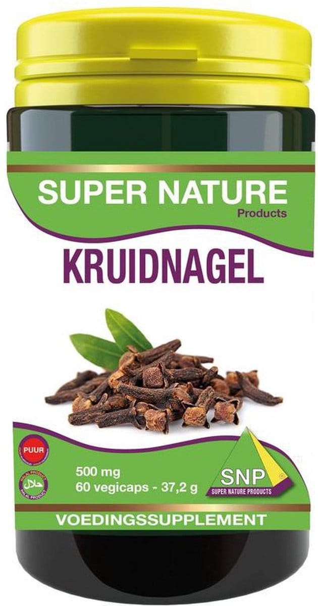 SNP Kruidnagel 500mg puur 60 Vegetarische capsules