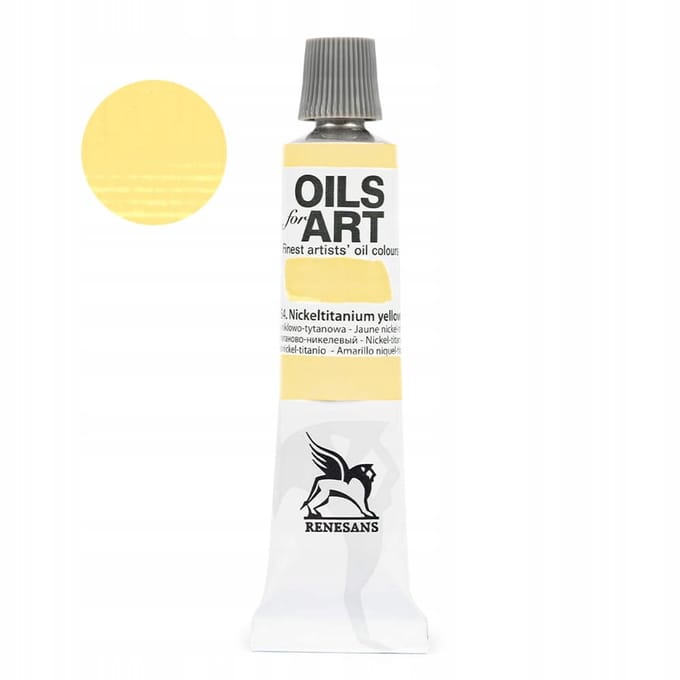 Olieverf Olej for Art 20ml - Nikkel Titanium Geel