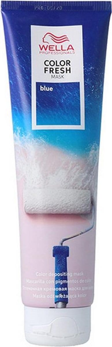 Haarmasker Color Fresh Wella Blauw (150 ml)