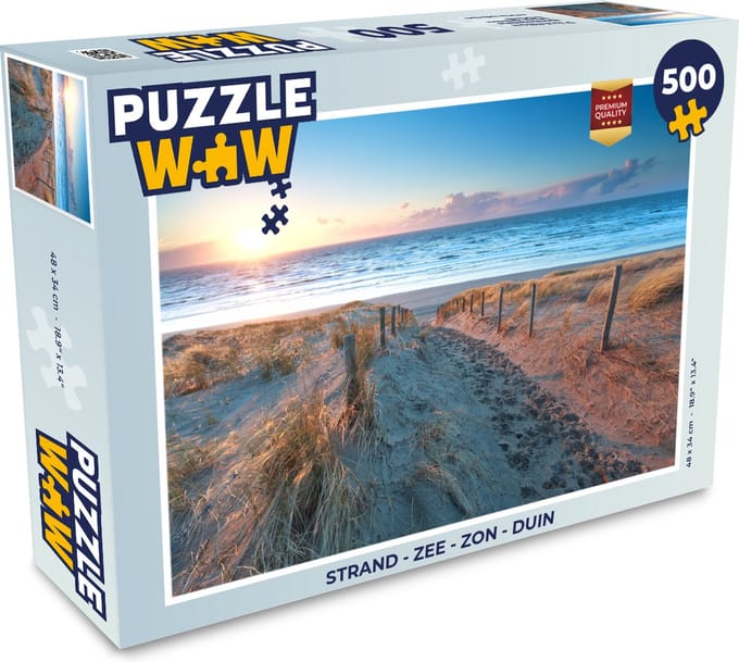 Puzzel Strand - Zee - Zon - Duin - Legpuzzel - Puzzel 500 stukjes