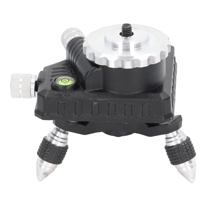 Nivelleringsbasis 360 graden draaibaar fijn afsteladapter voor laserwaterpas statiefconnector