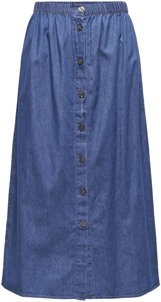 ONLY - ONLNOVA AZURE BUTTON SKIRT PTM - Dames - Rokken