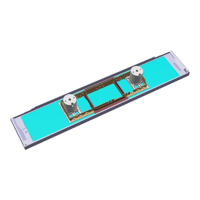 AEG controlepaneel, inox 140234749012