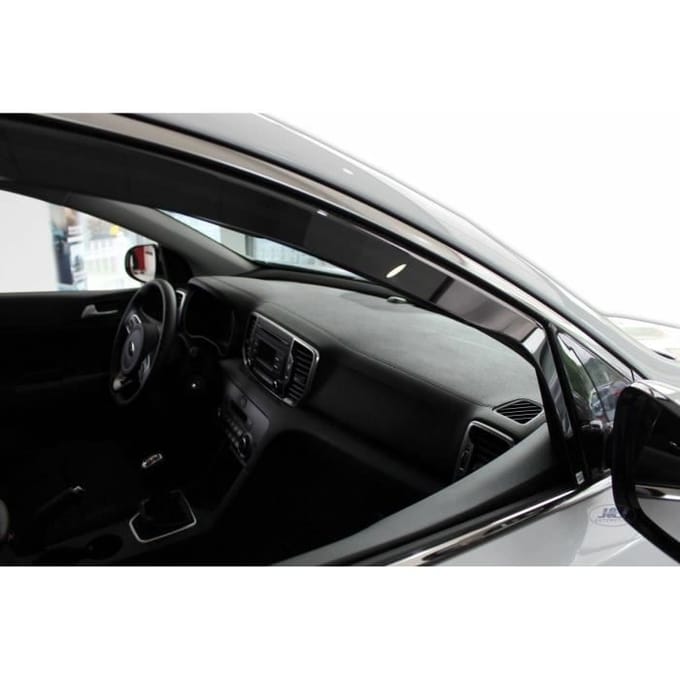 J&J AUTOMOTIVE | Heko Deflecteurs d'air Déflecteurs de Vent Pour Kia Sportage QL, QLE 2016-2021