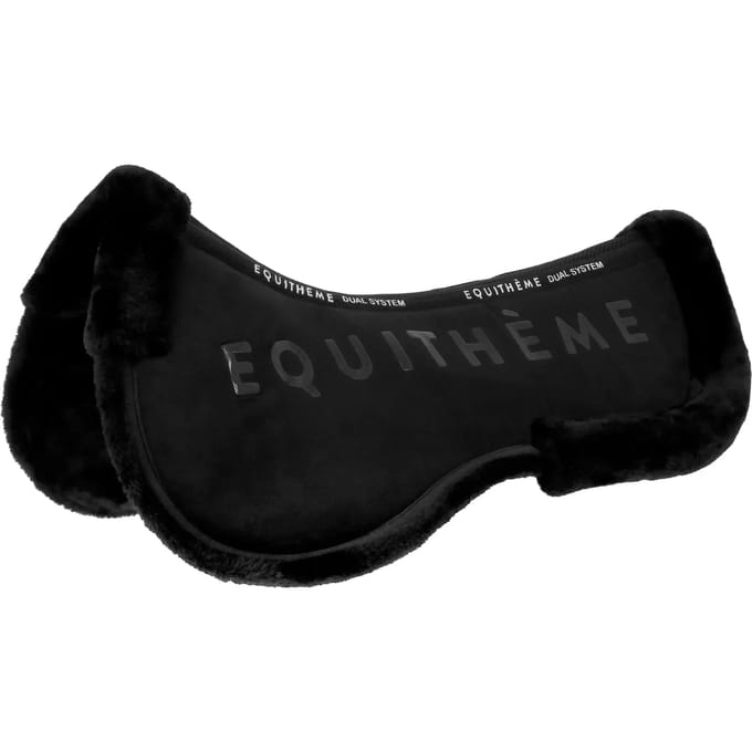 Equitheme Dual System Halve Pad Zwart Full