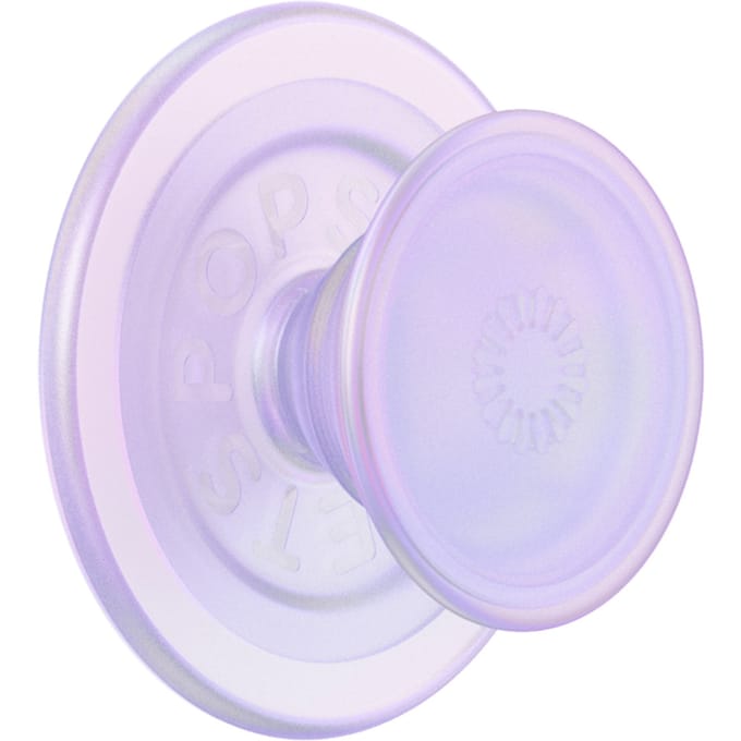 PopSockets PopGrip geschikt voor MagSafe Round - Opalescent Clear