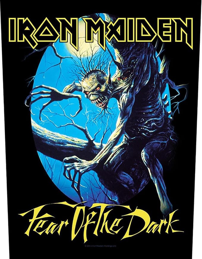 Iron Maiden - Fear Of The Dark Rugpatch - Multicolours