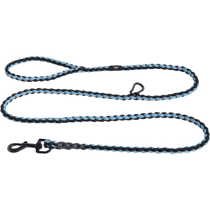 HAY Honden Gevlochten hondenriem - blue/black