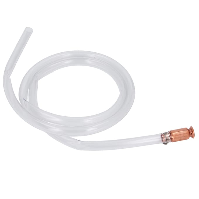 Pompe à siphon multifonctionnelle en PVC, longueur 1,8 m, pour transfert de carburant, pour étang à poissons industriel
