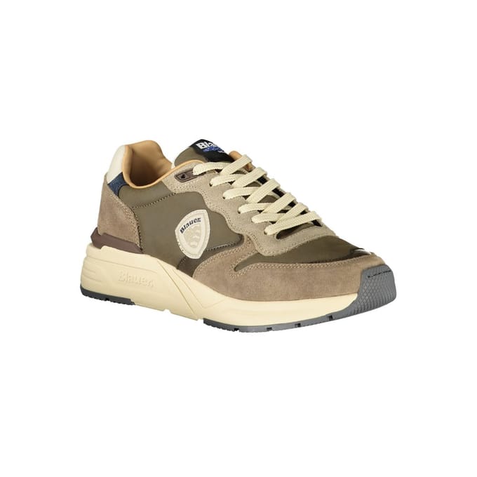 Blauer Grigio Poliuretano Heren Sneaker