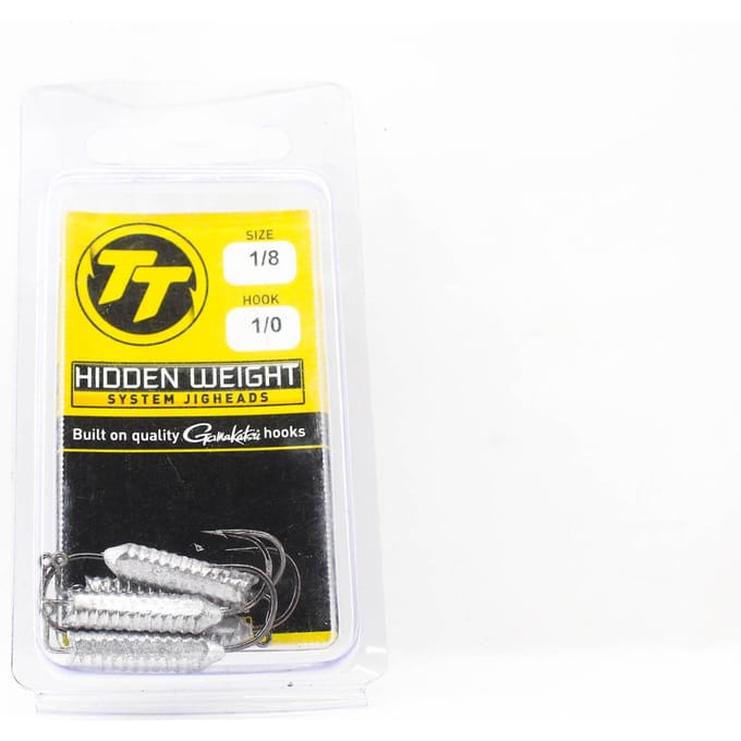 Tackle Tactics TT HWS Système de poids caché 1/8 oz 1/0 5/paquet (0136)