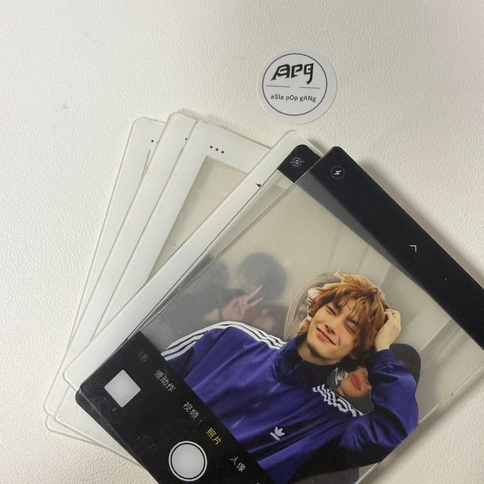 carte transparente-APG-Straykids-10×7cm 10×7cm gray