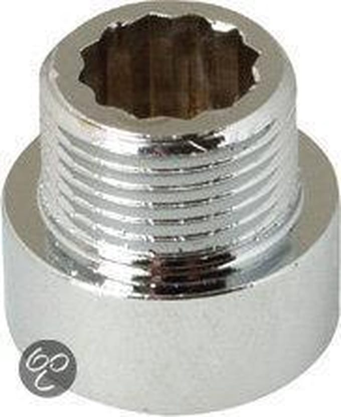 Plieger - Verlengstuk - 1/2"Bu-Bix10mm - Chroom