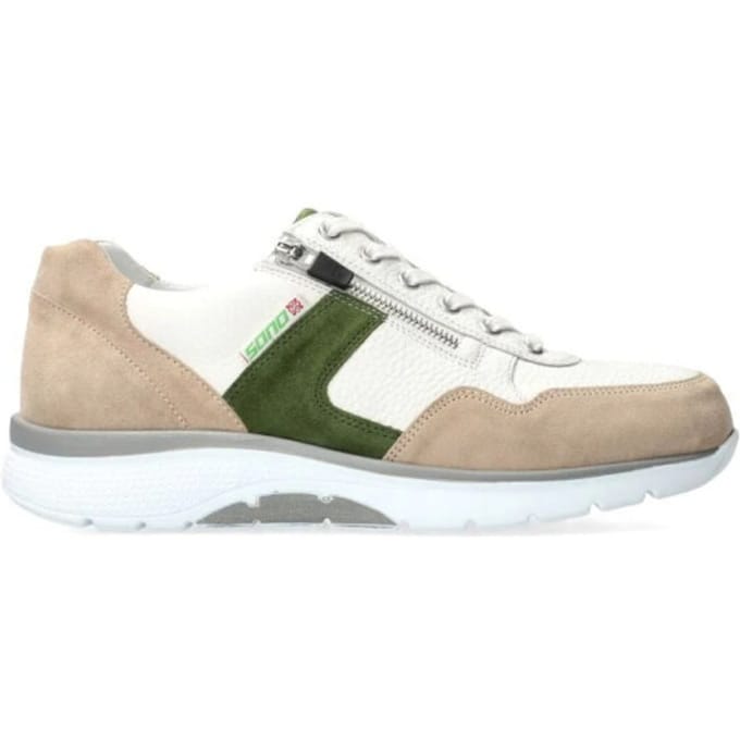 Mephisto Amory - heren sneaker - Beige - maat 45 (EU) 10.5 (UK)