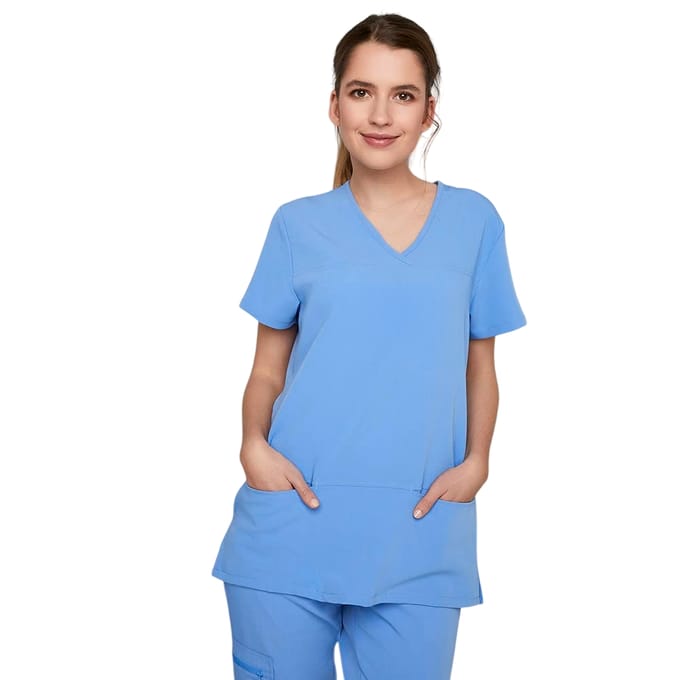 Exner Dames/Dames Kasack X Tuniek (Lichtblauw)
