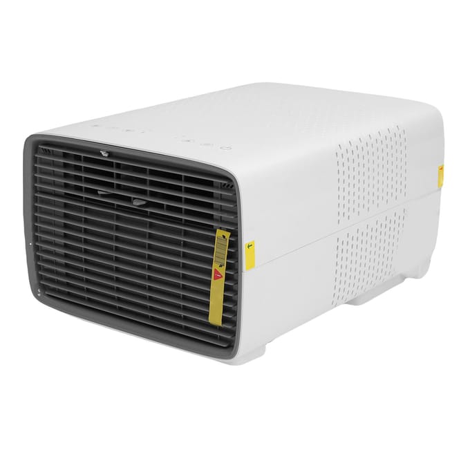 Draagbare Airconditioner Koelen Verwarmen Dubbel Gebruik Laag Geluidsniveau Compacte Airconditioner met Afstandsbediening voor Slaapzaal black