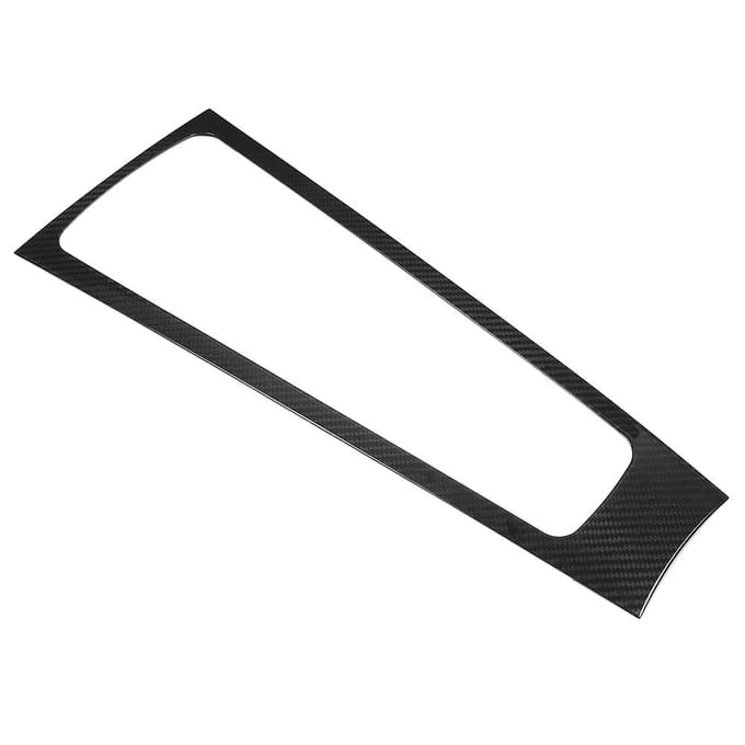 Middenconsole Paneelbekleding van Koolstofvezel voor Porsche 718 911 2016 2019 black